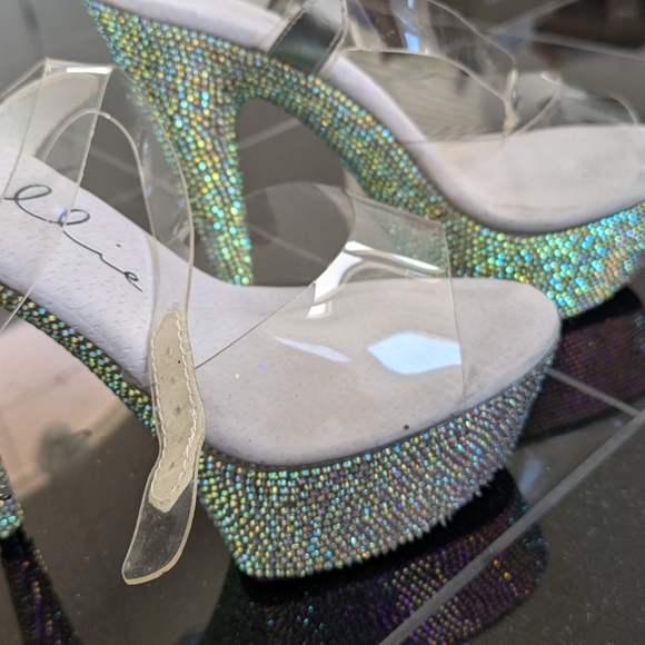 Ellie Rhinestone Heels - Picture 5 of 7